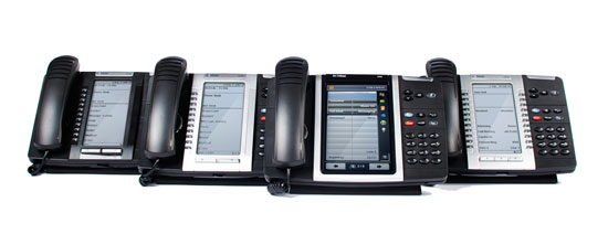 Telephone System Quotes - Handsets of the Mitel MiVoice System